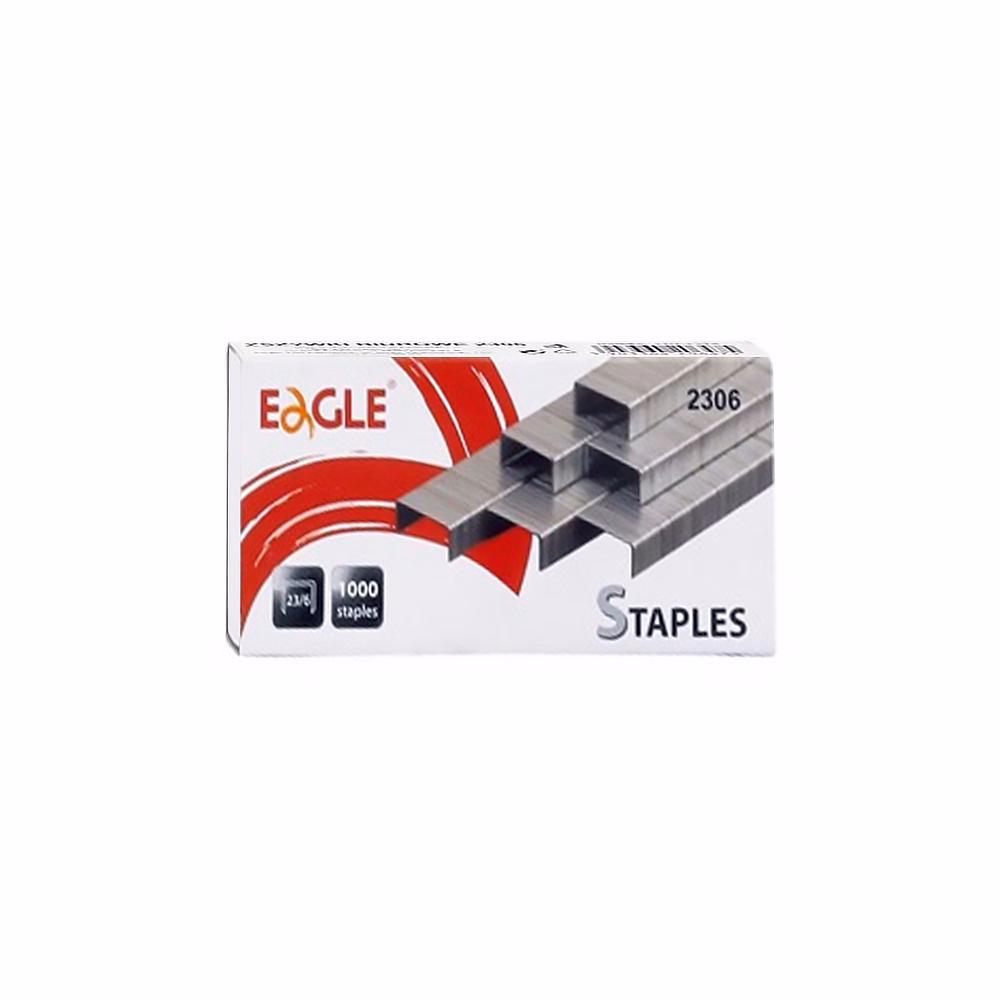 Tűzőkapocs EAGLE 23/6 1000 darabos