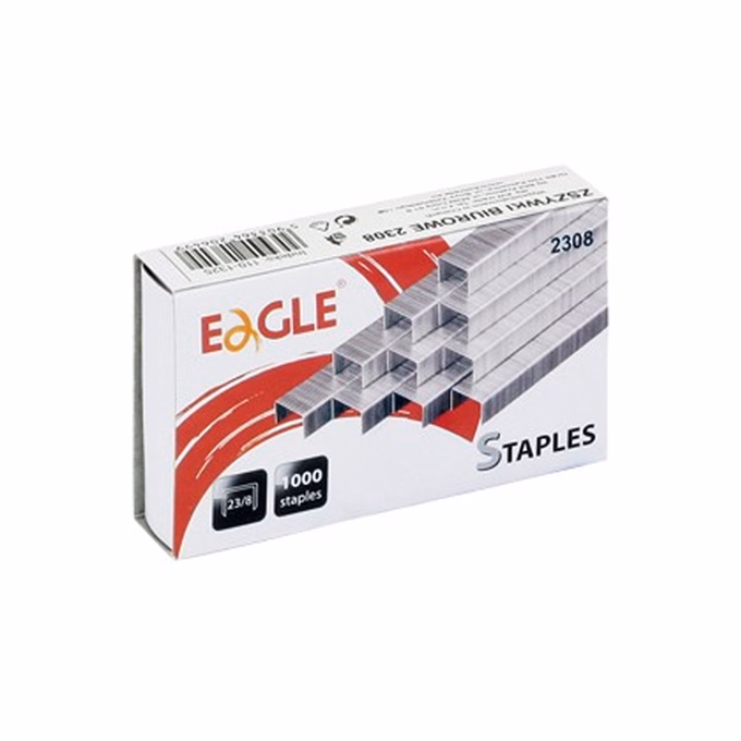 Tűzőkapocs EAGLE 23/8 1000 darabos Tűzőkapocs EAGLE 23/8 1000 darabos