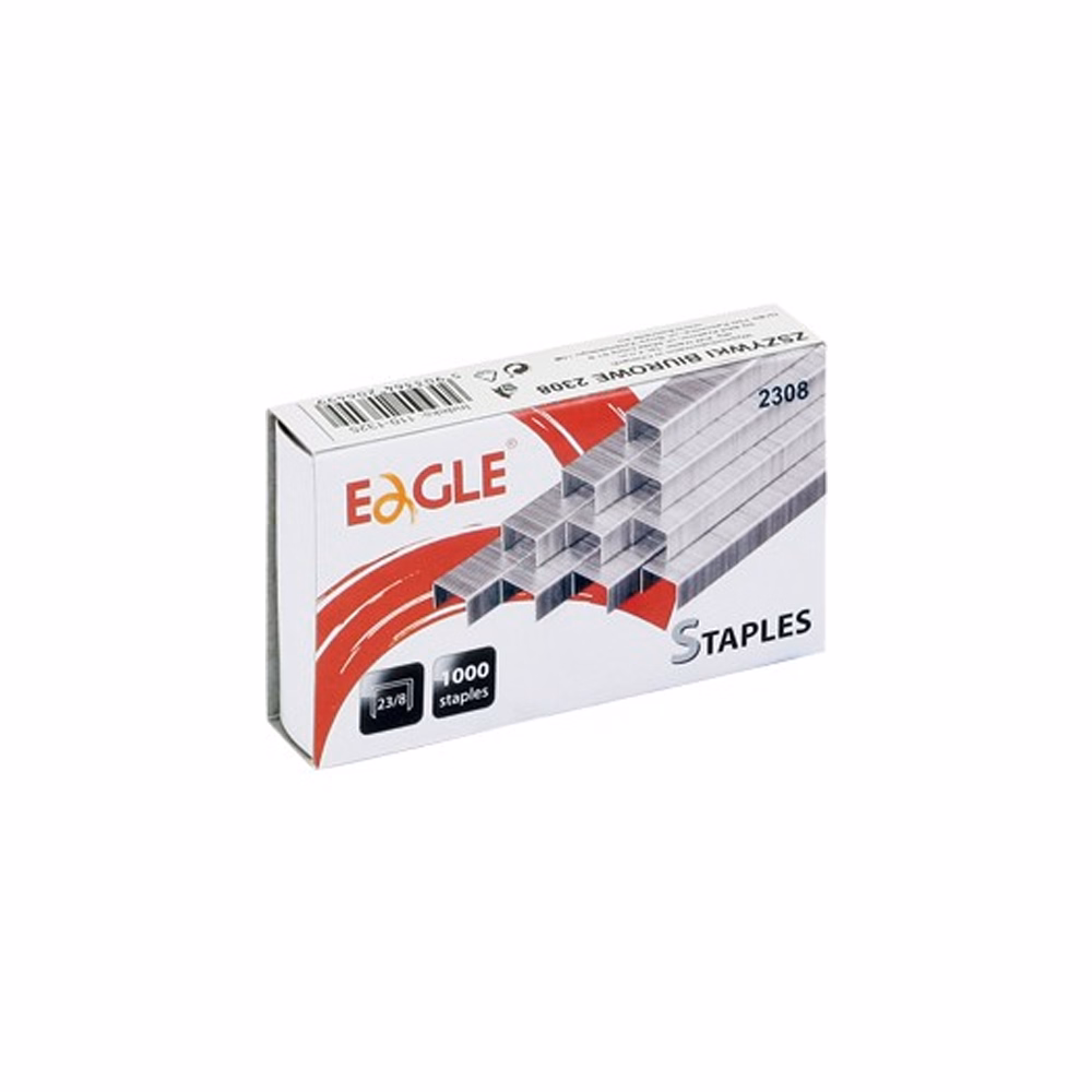 Tűzőkapocs EAGLE 23/8 1000 darabos Tűzőkapocs EAGLE 23/8 1000 darabos