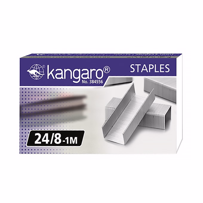 Tűzőkapocs KANGARO 24/8 1000 darabos