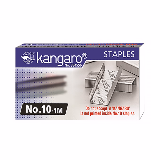 Tűzőkapocs KANGARO No.10 1000 darabos