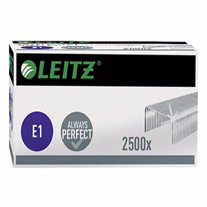 Tűzőkapocs LEITZ E1 No.10 elektromos 2500 darabos