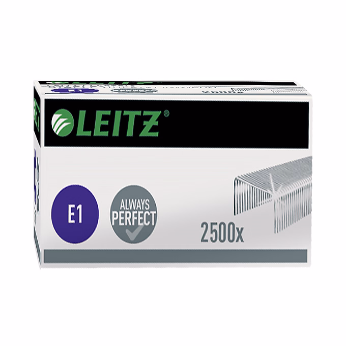 Tűzőkapocs LEITZ E1 No.10 elektromos 2500 darabos