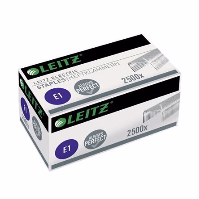 Tűzőkapocs LEITZ E1 No.10 elektromos 2500 darabos