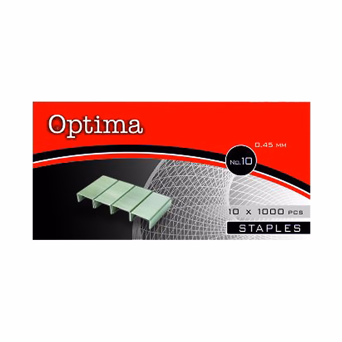 Tűzőkapocs OPTIMA No.10 1000 darabos