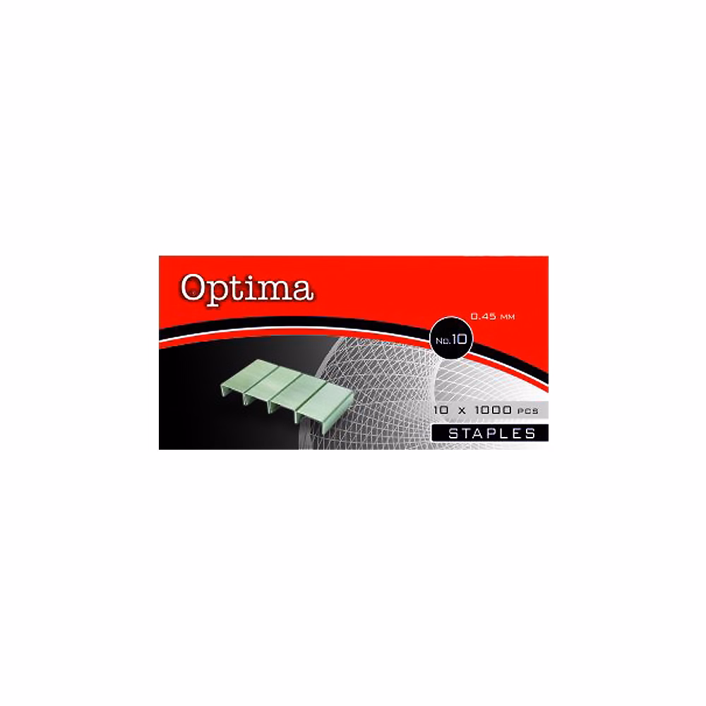 Tűzőkapocs OPTIMA No.10 1000 darabos