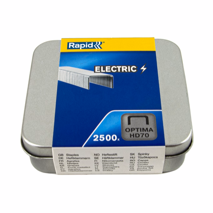 Tűzőkapocs RAPID Optima HD70 2500 darabos
