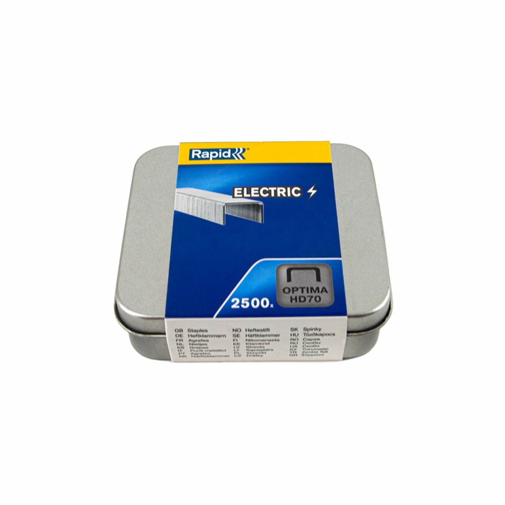 Tűzőkapocs RAPID Optima HD70 2500 darabos