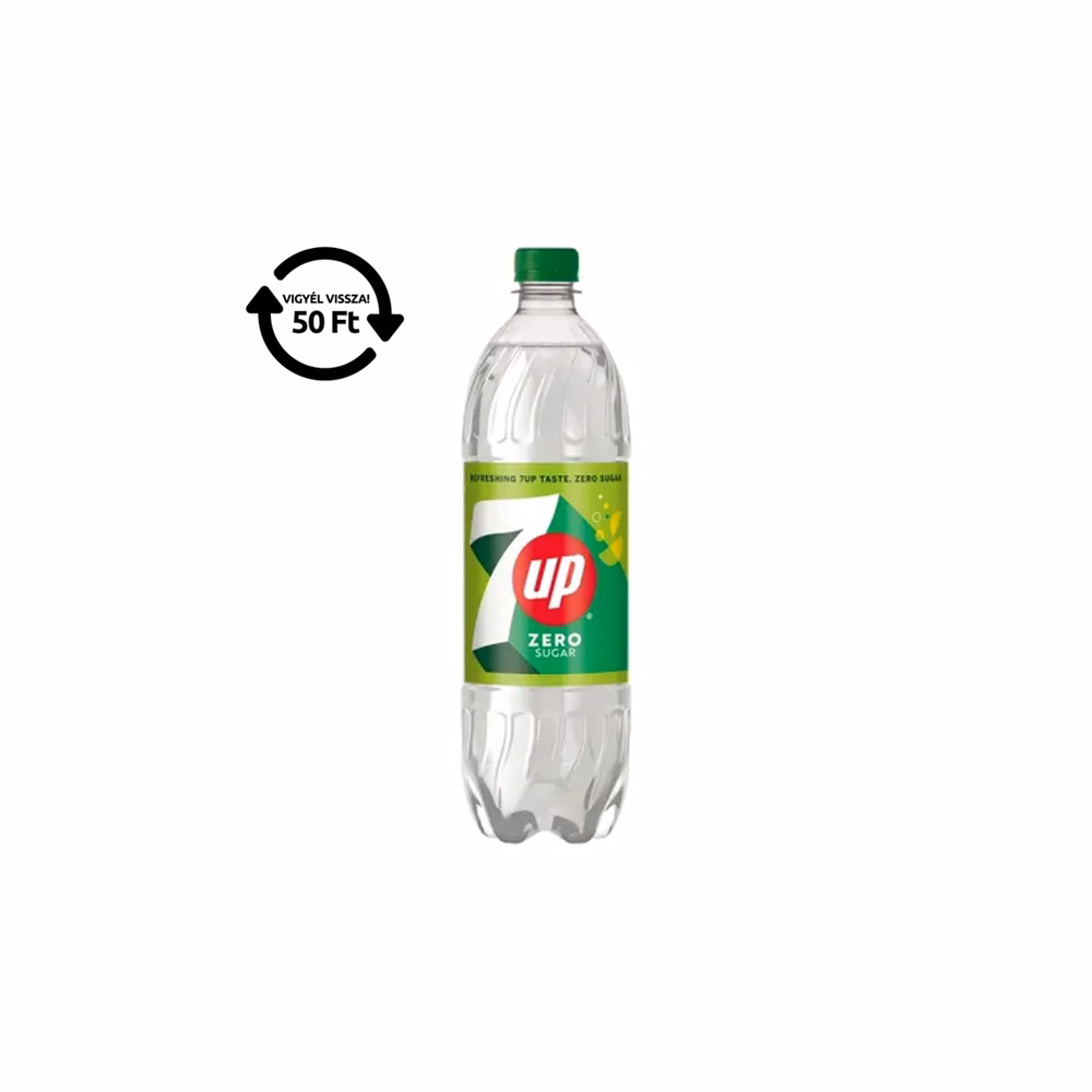 Üdítőital szénsavas 7UP Free 1L DRS