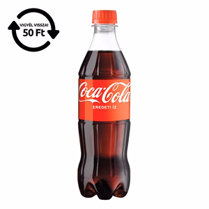 Üdítőital szénsavas COCA-COLA 0,5L DRS