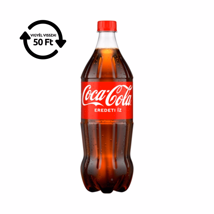 Üdítőital szénsavas COCA-COLA 1L DRS