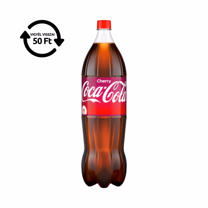 Üdítőital szénsavas COCA-COLA Cherry 1,75L DRS