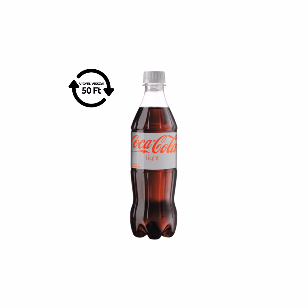 Üdítőital szénsavas COCA-COLA Light 0,5L DRS