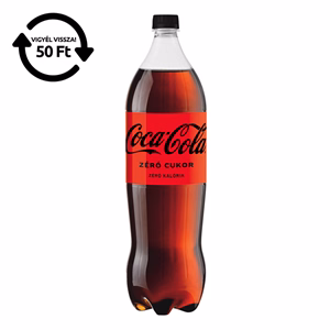 Üdítőital szénsavas COCA-COLA Zero 1,75L DRS