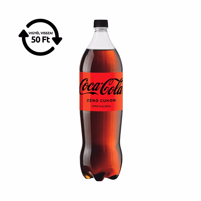 Üdítőital szénsavas COCA-COLA Zero 1,75L DRS