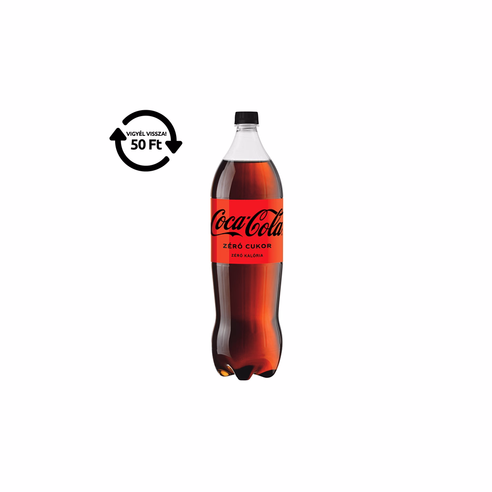 Üdítőital szénsavas COCA-COLA Zero 1,75L DRS