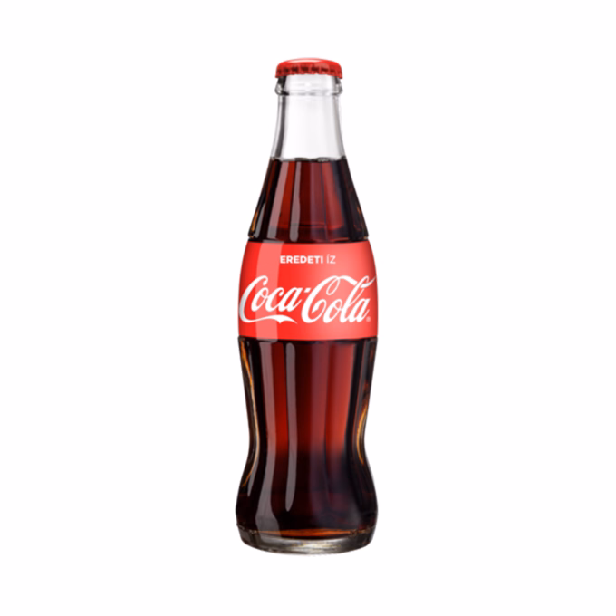 Üdítőital szénsavas COCA-COLA üveges 0,25l DRS