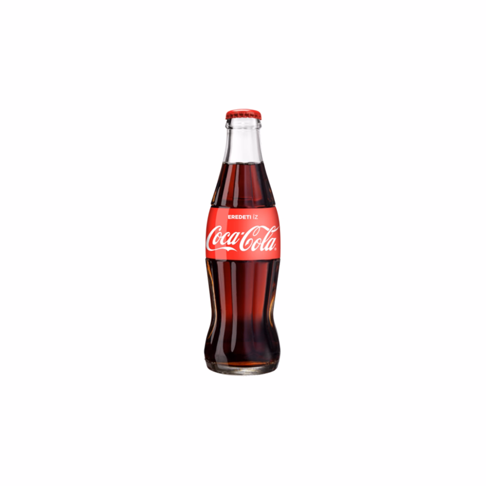 Üdítőital szénsavas COCA-COLA üveges 0,25l DRS