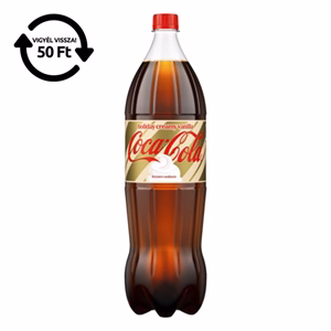 Üdítőital szénsavas COCA-COLA Creamy Vanilla 1,75L DRS