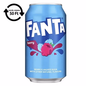 Üdítőital szénsavas FANTA Berry 355 ml DRS