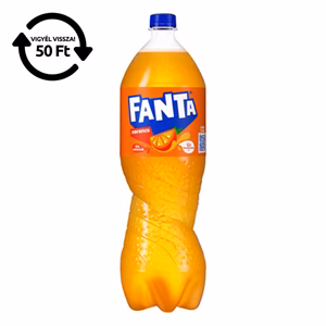 Üdítőital szénsavas FANTA Narancs 1,75L DRS