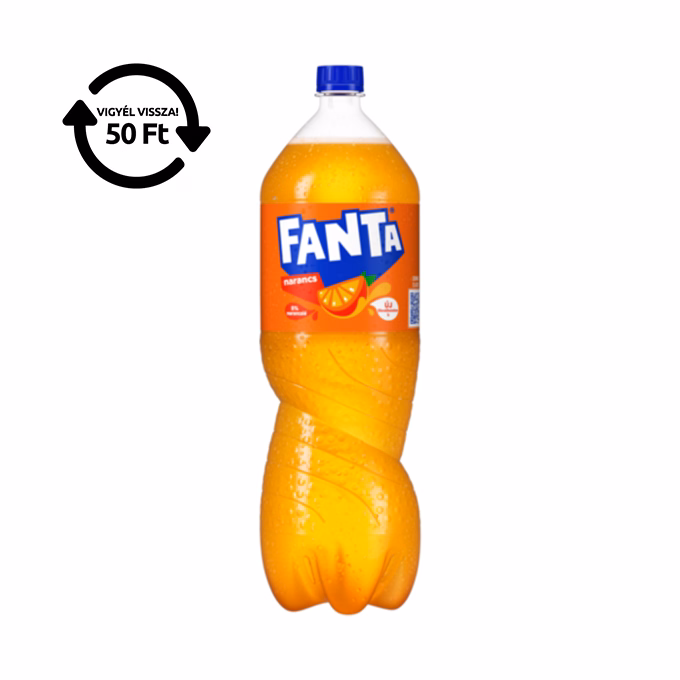 Üdítőital szénsavas FANTA Narancs 2,25L DRS