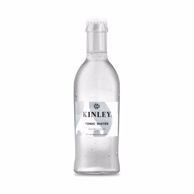 Üdítőital szénsavas KINLEY Tonic-Citromfű üveges 0,25L DRS