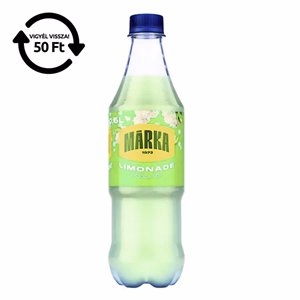 Üdítőital szénsavas MÁRKA Bodza-Limonádé 0,5L DRS