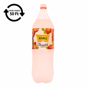 Üdítőital szénsavas MÁRKA Limonádé szamóca 2L DRS Üdítőital szénsavas MÁRKA Limonádé szamóca 2L DRS