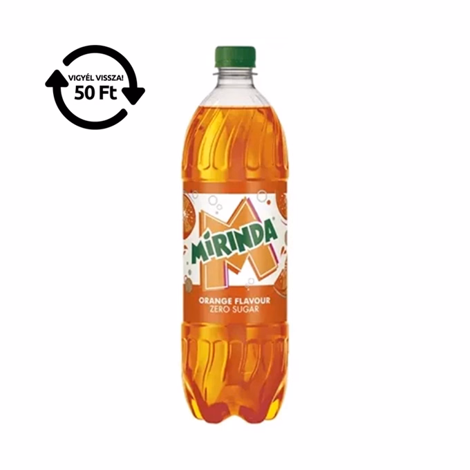 Üdítőital szénsavas MIRINDA Zero 1L DRS