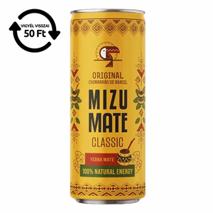 Üdítőital szénsavas MIZU MATE Classic yerba mate 0,33l DRS