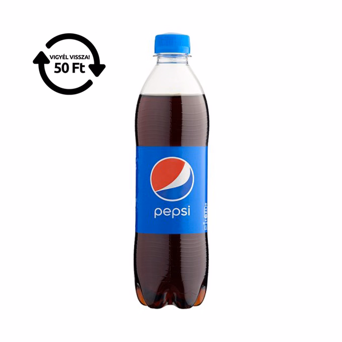 Üdítőital szénsavas PEPSI 0,5L DRS