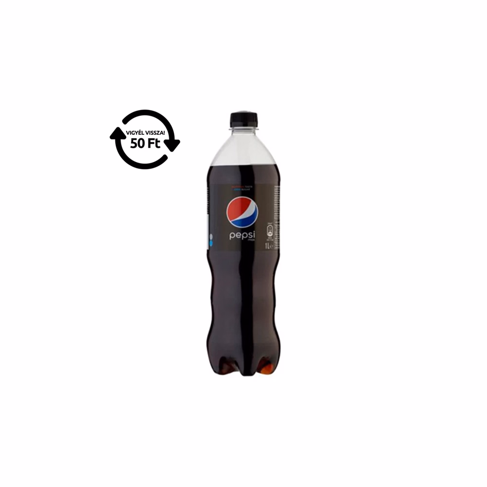 Üdítőital szénsavas PEPSI Black 1L DRS