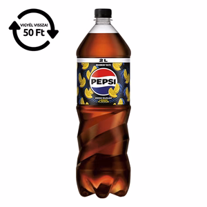 Üdítőital szénsavas PEPSI Zero Lemon 2L DRS