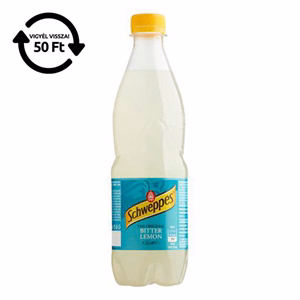 Üdítőital szénsavas SCHWEPPES Bitter Lemon 0,5L DRS