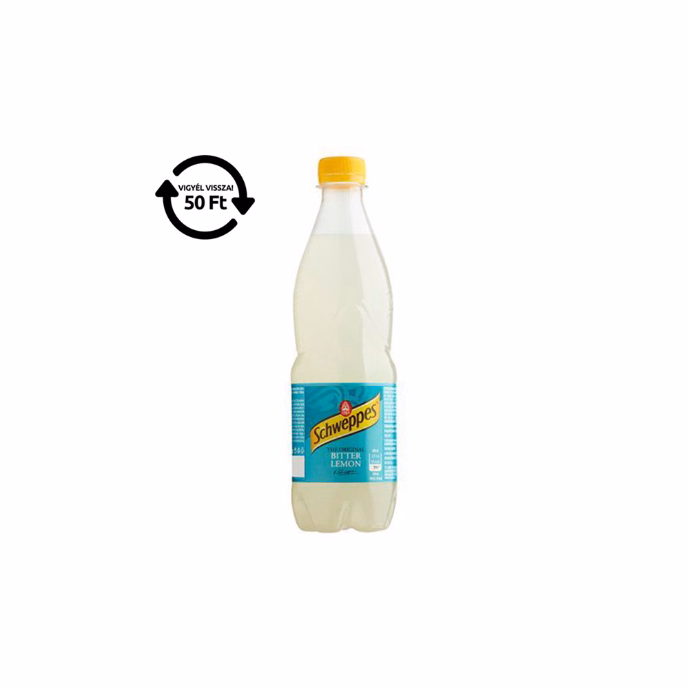 Üdítőital szénsavas SCHWEPPES Bitter Lemon 0,5L DRS