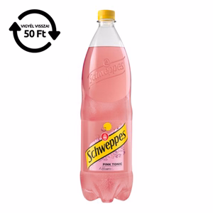Üdítőital szénsavas SCHWEPPES Pink Tonic 1,5L DRS