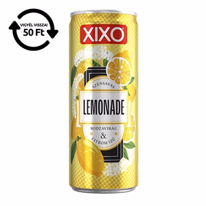 Üdítőital szénsavas XIXO Lemonade Classic 0,25L DRS