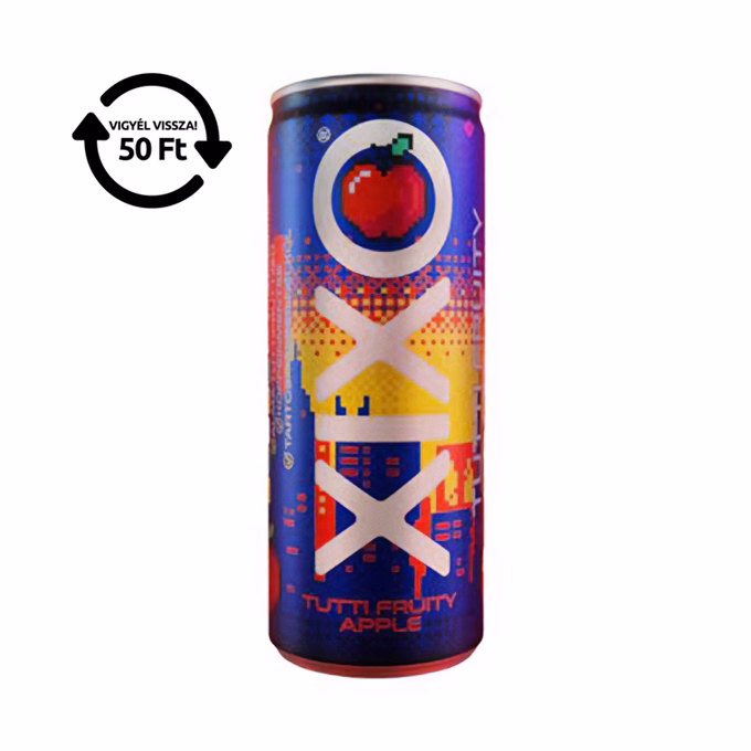 Üdítőital szénsavas XIXO Tutti Fruity Apple 0,25L DRS