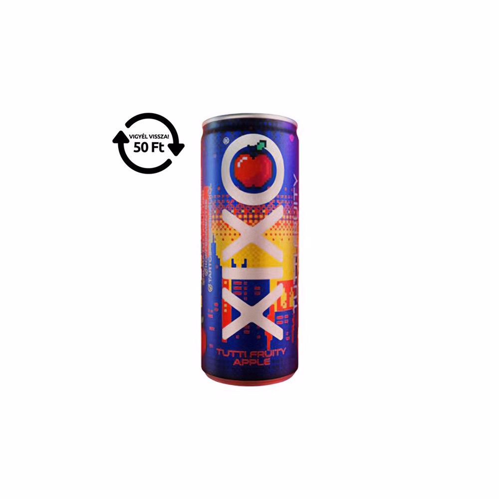 Üdítőital szénsavas XIXO Tutti Fruity Apple 0,25L DRS