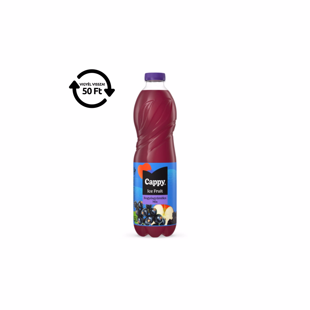 Üdítőital szénsavmentes CAPPY Ice Fruit Erdei gyümölcs 12% 1,5L DRS