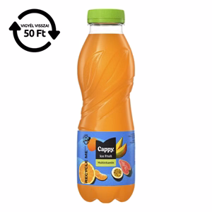 Üdítőital szénsavmentes CAPPY Ice Fruit Mangó-maracuja 12%-os 0,5L DRS