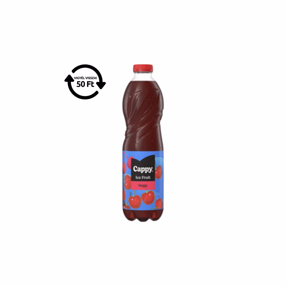 Üdítőital szénsavmentes CAPPY Ice Fruit Meggy 1,5L DRS