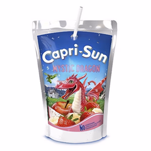 Üdítőital szénsavmentes CAPRI-SUN Mystic dragon 200 ml