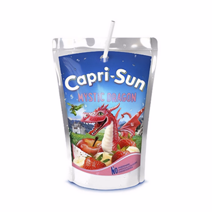 Üdítőital szénsavmentes CAPRI-SUN Mystic dragon 200 ml