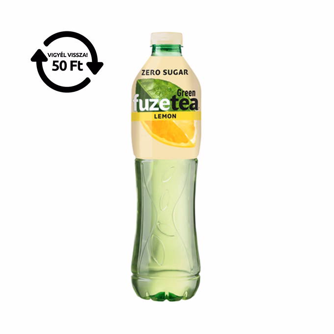 Üdítőital szénsavmentes FUZETEA Citrom Zero 1,5L DRS