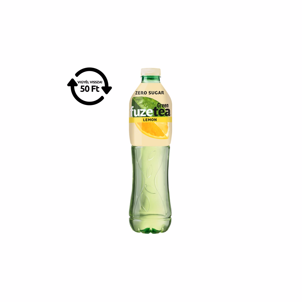 Üdítőital szénsavmentes FUZETEA Citrom Zero 1,5L DRS
