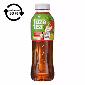 Üdítőital szénsavmentes FUZETEA Eper-Sárgadinnye 0,5L DRS