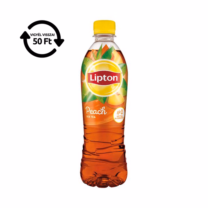 Üdítőital szénsavmentes LIPTON Ice Tea Barack 0,5L DRS