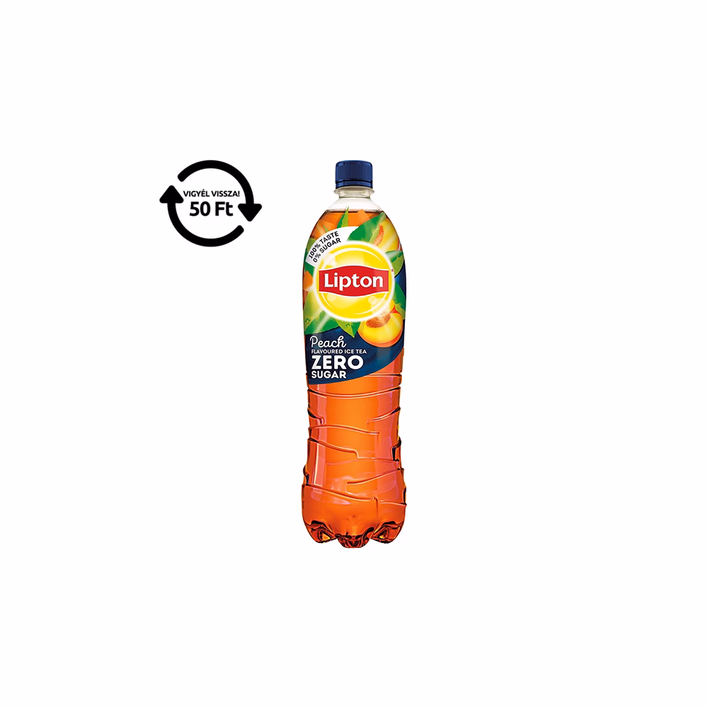 Üdítőital szénsavmentes LIPTON Ice Tea Barack Zero 1,5L DRS
